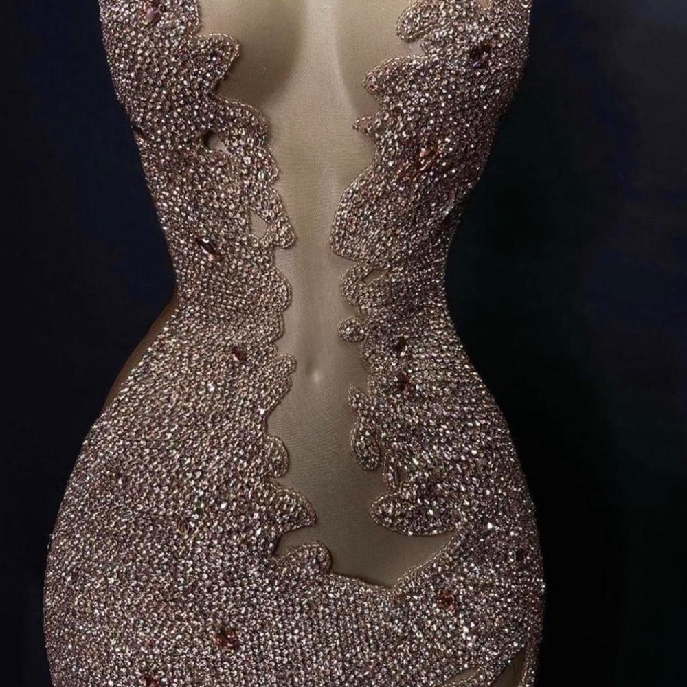 Gold Designer Dress